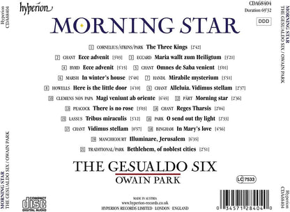 The Gesualdo Six: Morning Star