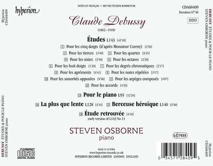 Debussy: Études/Pour Le Piano/Étude Retrouvée/...