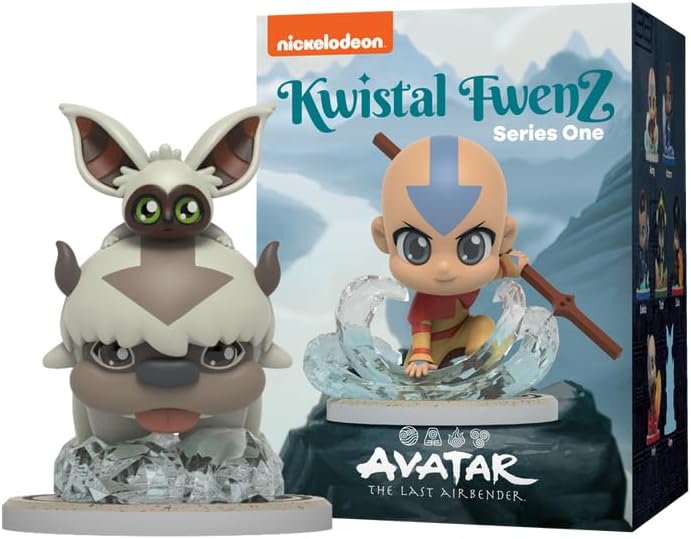 Mighty Jaxx Avatar the Last Airbender Kwistal Fwenz Series 1 | Blind Box Toy Collectible Figurines | One Pack - Contains One Random Figure