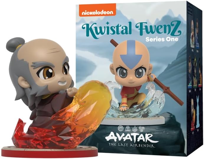 Mighty Jaxx Avatar the Last Airbender Kwistal Fwenz Series 1 | Blind Box Toy Collectible Figurines | One Pack - Contains One Random Figure