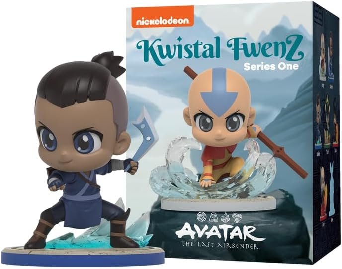 Mighty Jaxx Avatar the Last Airbender Kwistal Fwenz Series 1 | Blind Box Toy Collectible Figurines | One Pack - Contains One Random Figure