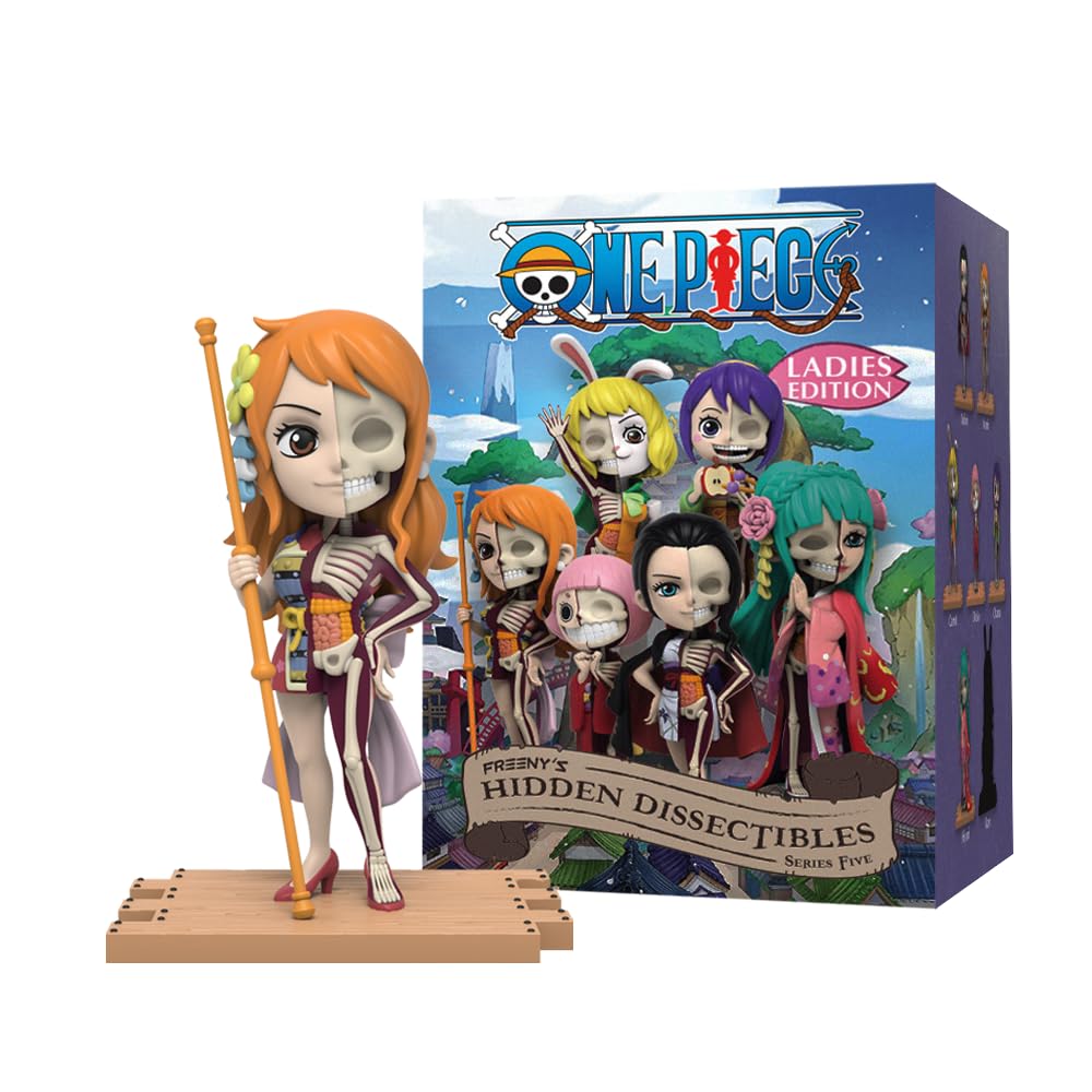 Mighty Jaxx Freeny's Hidden Dissectibles One Piece Series 5 (Ladies Edition) | Blind Box Toy Collectible Figurines | One Pack - Contains One Random Figure