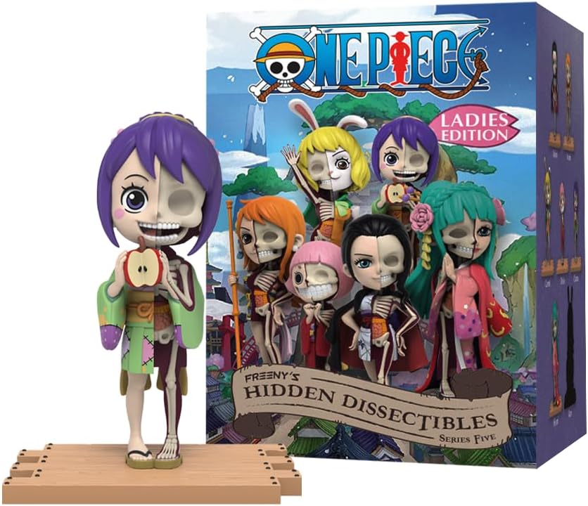 Mighty Jaxx Freeny's Hidden Dissectibles One Piece Series 5 (Ladies Edition) | Blind Box Toy Collectible Figurines | One Pack - Contains One Random Figure