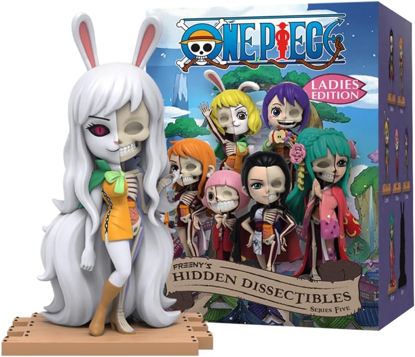 Mighty Jaxx Freeny's Hidden Dissectibles One Piece Series 5 (Ladies Edition) | Blind Box Toy Collectible Figurines | One Pack - Contains One Random Figure