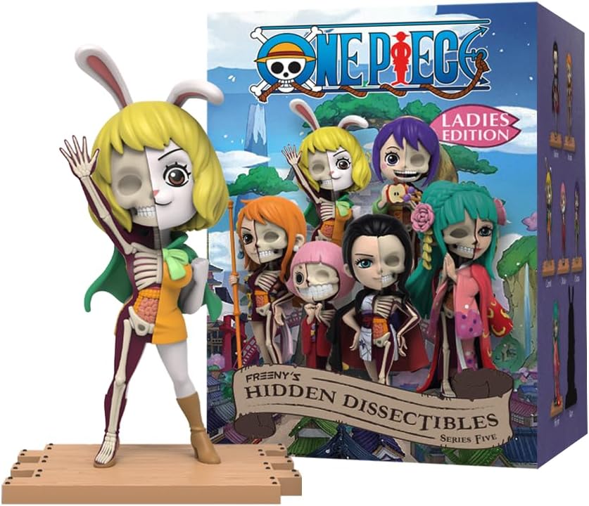 Mighty Jaxx Freeny's Hidden Dissectibles One Piece Series 5 (Ladies Edition) | Blind Box Toy Collectible Figurines | One Pack - Contains One Random Figure