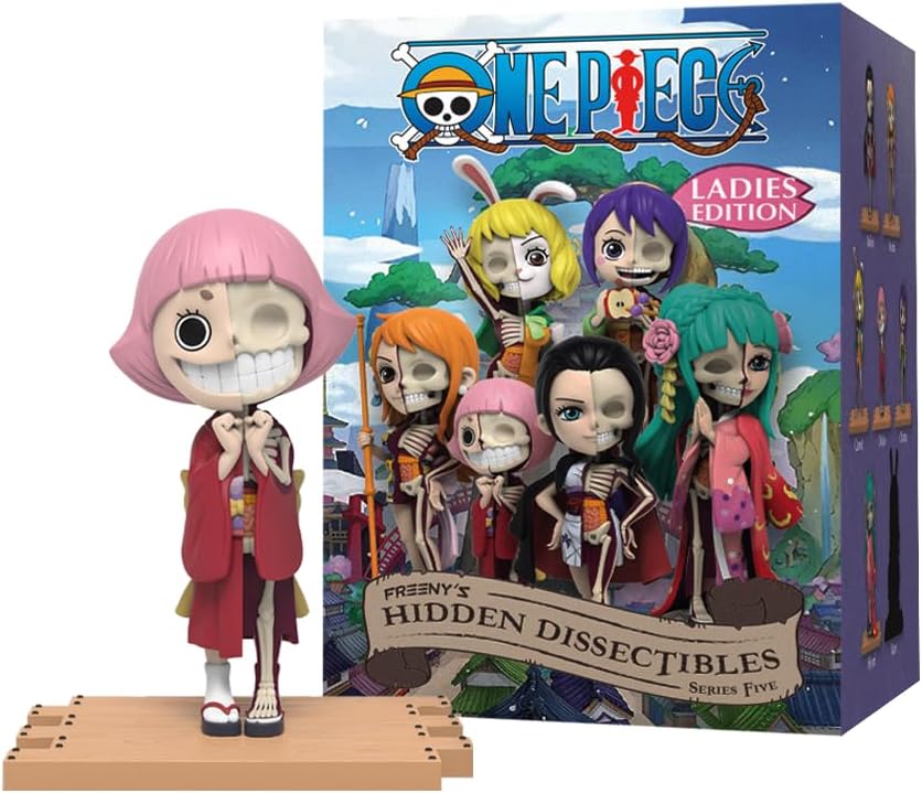 Mighty Jaxx Freeny's Hidden Dissectibles One Piece Series 5 (Ladies Edition) | Blind Box Toy Collectible Figurines | One Pack - Contains One Random Figure