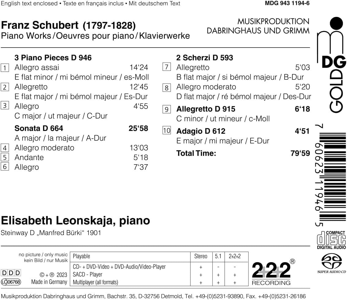 Franz Schubert: Piano Music