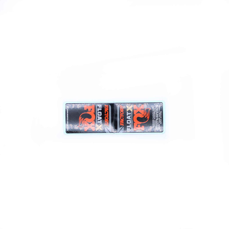 Fox F-S FLOAT X Decal Kit Orange 2022 Long (47.5-75mm)