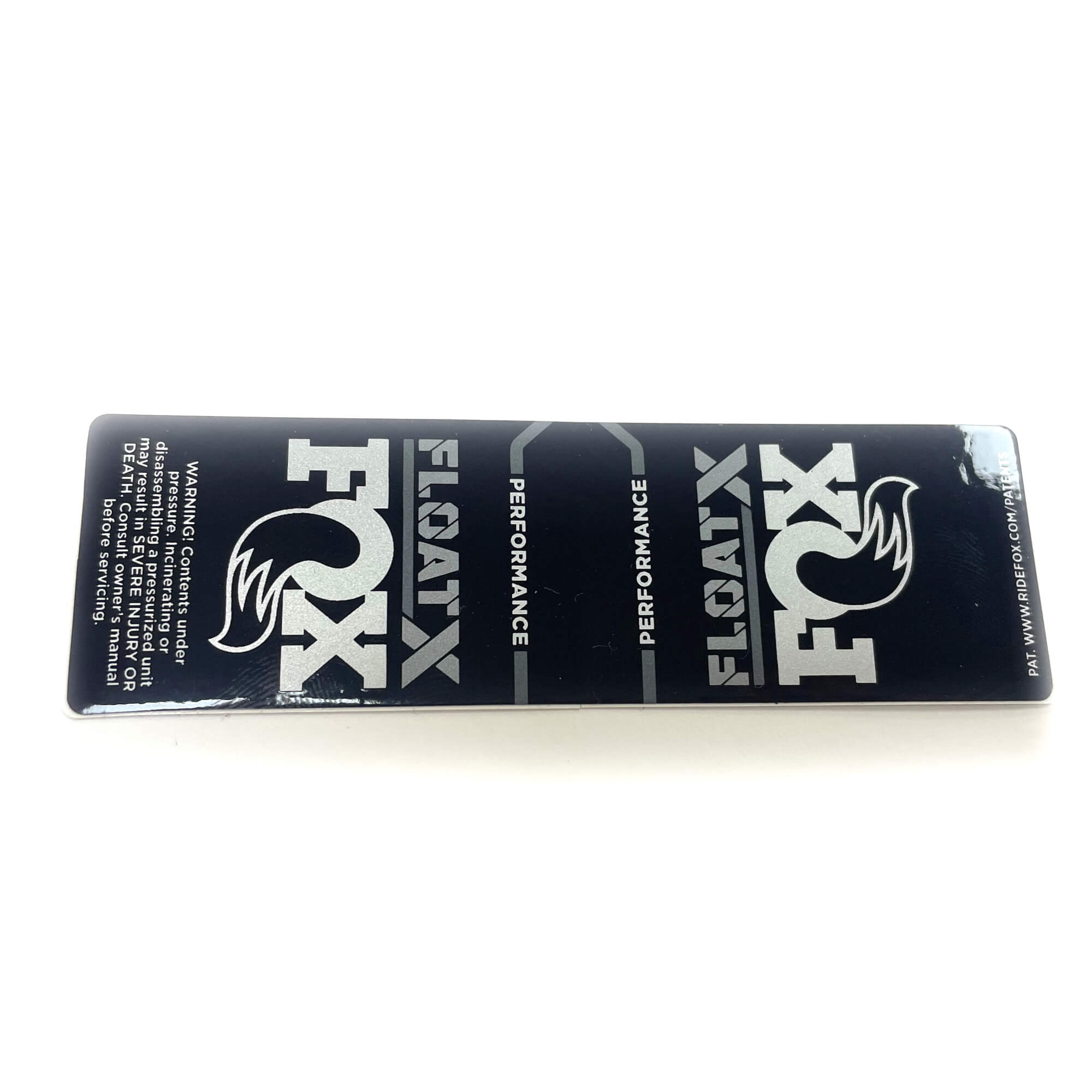 Fox Float X P-S Resy Decal Kit 2022 Short (37.5-45mm)