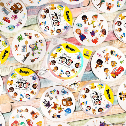 Zygomatic, Dobble Disney, Familienspiel, Kartenspiel, 2-8 Spieler, Ab 6+ Jahren, 15 Minuten, Deutsch, Mehrsprachig, 4. 90 Karten