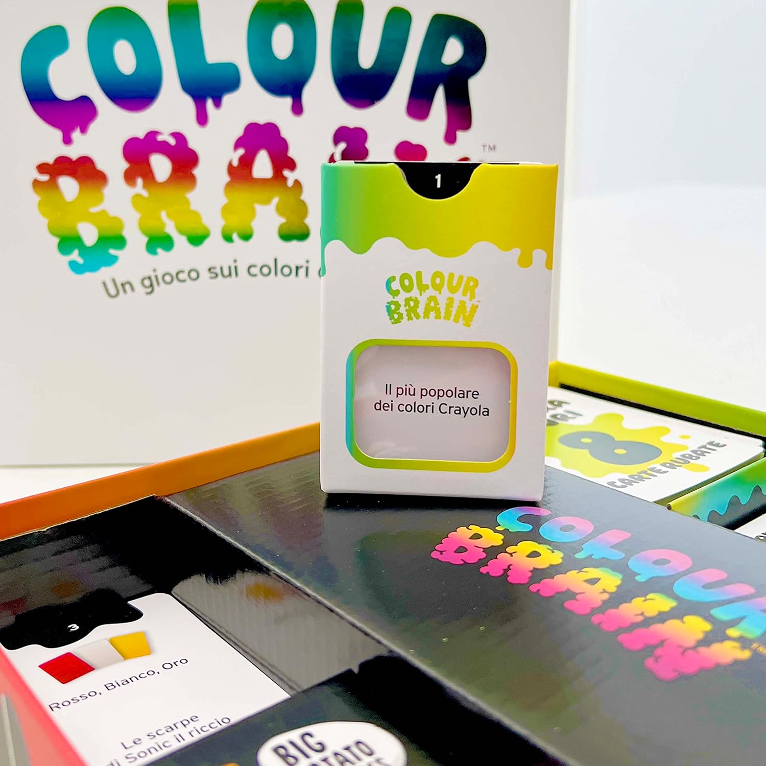 Asmodee - Colourbrain - Gioco da Tavolo, 2-20 Giocatori, 12+ Anni, Edizione in Italiano