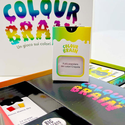Asmodee - Colourbrain - Gioco da Tavolo, 2-20 Giocatori, 12+ Anni, Edizione in Italiano
