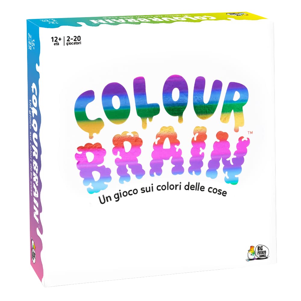 Asmodee - Colourbrain - Gioco da Tavolo, 2-20 Giocatori, 12+ Anni, Edizione in Italiano