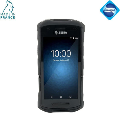 MOBILIS Rugged Case for Zebra TC21 TC26 with Handstrap, Shockproof Military Grade Drop Protection Cover, Handheld Barcode Scanner Shell made with Recycled Materials Coque/Patte de Saisie/Porte-Stylet