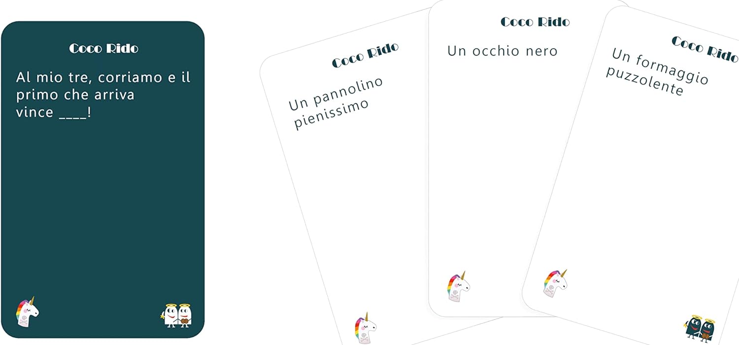 Asmodee Coco Rido Junior, Divertente Gioco da Tavolo per Tutti, 3-10 Giocatori, 8 + Anni, Edizione in Italiano