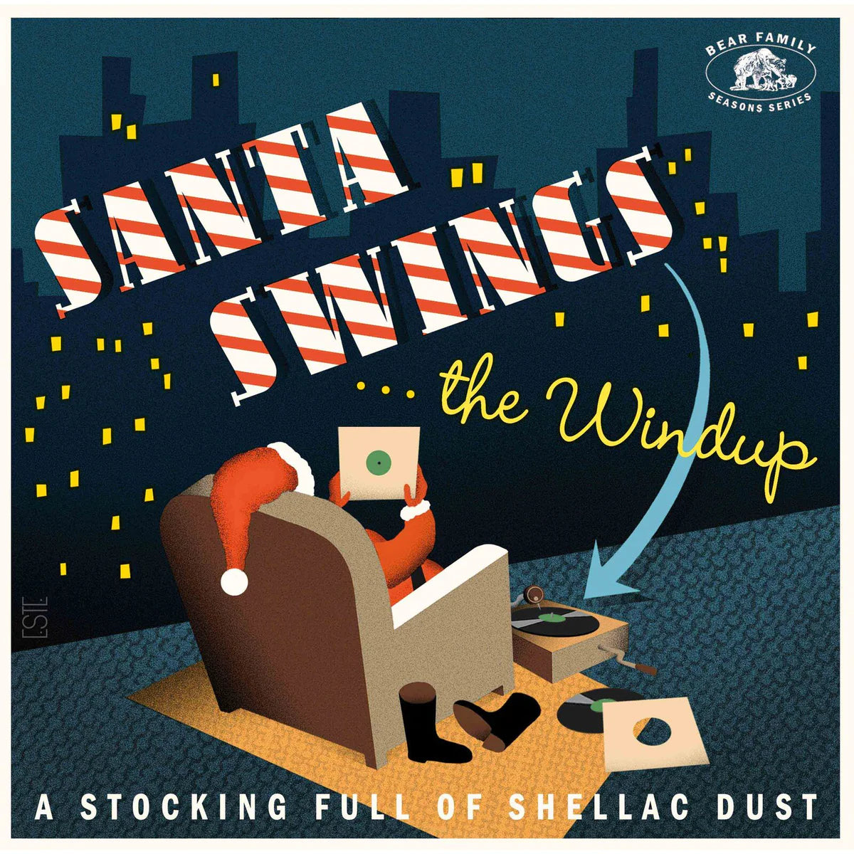 Santa Swings... The Windup: A Stocking Full of Shellac Dust
