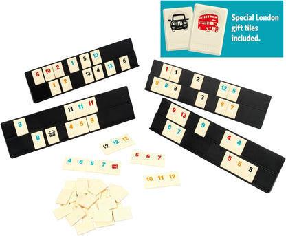 Rummikub IDEAL City Edition: Brings People Together | Family Games | 2-4 Players | Ages 8+