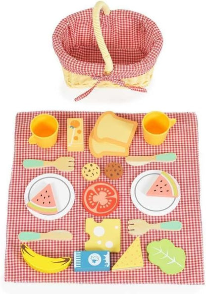 Cesta Picnic De Madera
