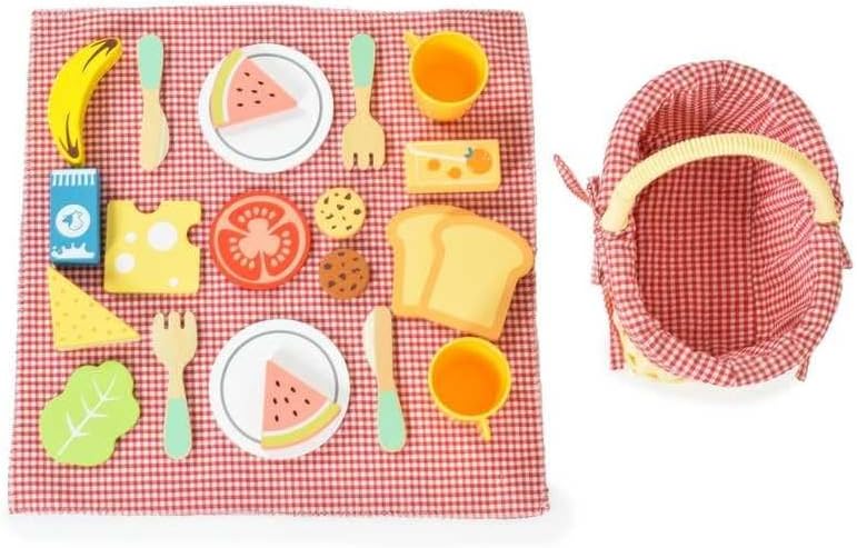 Cesta Picnic De Madera