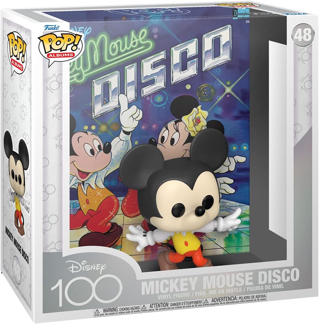 Funko Pop! Albums: Mickey Mouse Disco - Music - Collectable Vinyl Figure - Gift Idea - Official Merchandise - Toys for Kids & Adults - Music Fans - Model Figure for Collectors and Display