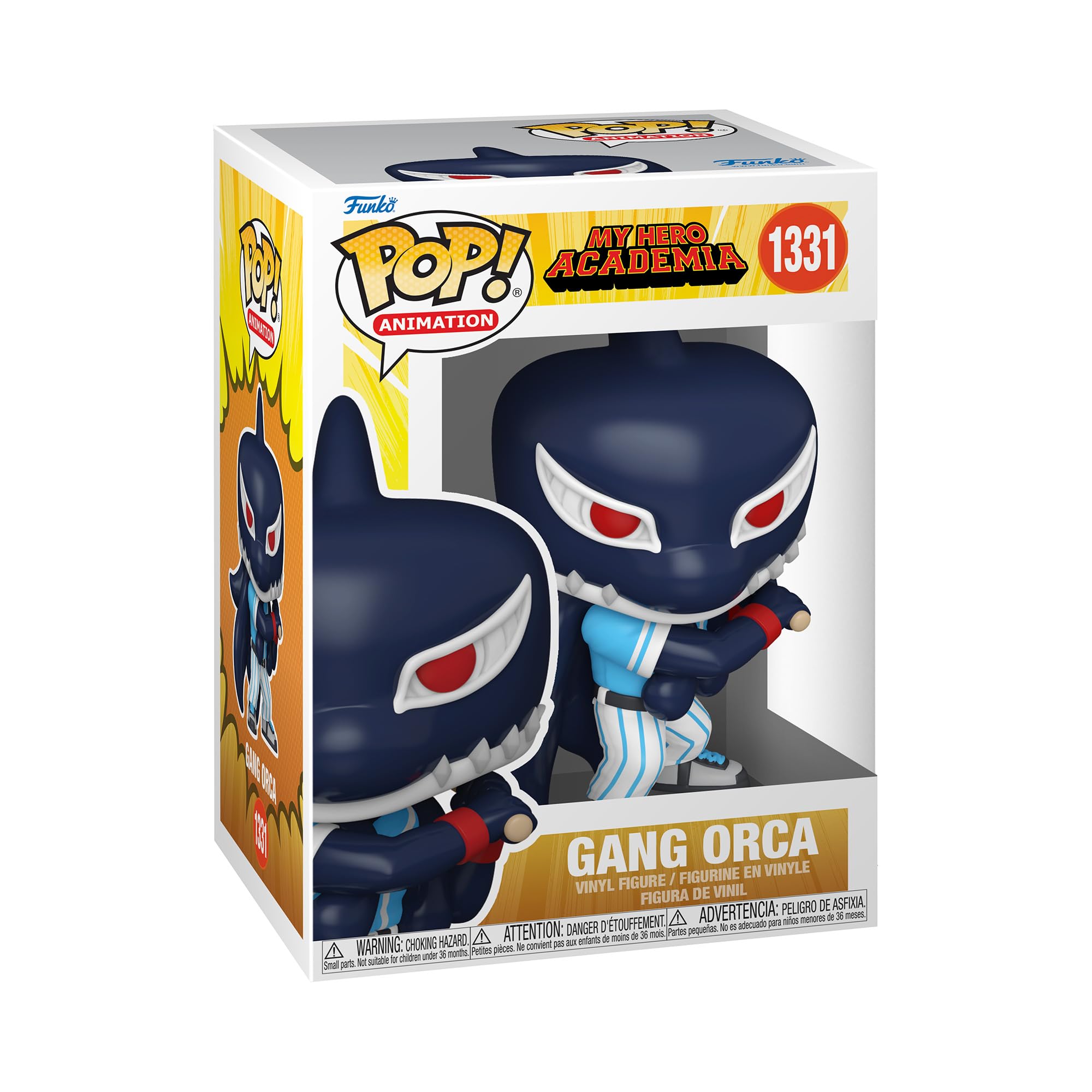 Funko POP! Animation: MHA HLB - Gang Orca - (baseball) - My Hero Academia - Collectable Vinyl Figure - Gift Idea - Official Merchandise - Toys for Kids & Adults - Anime Fans