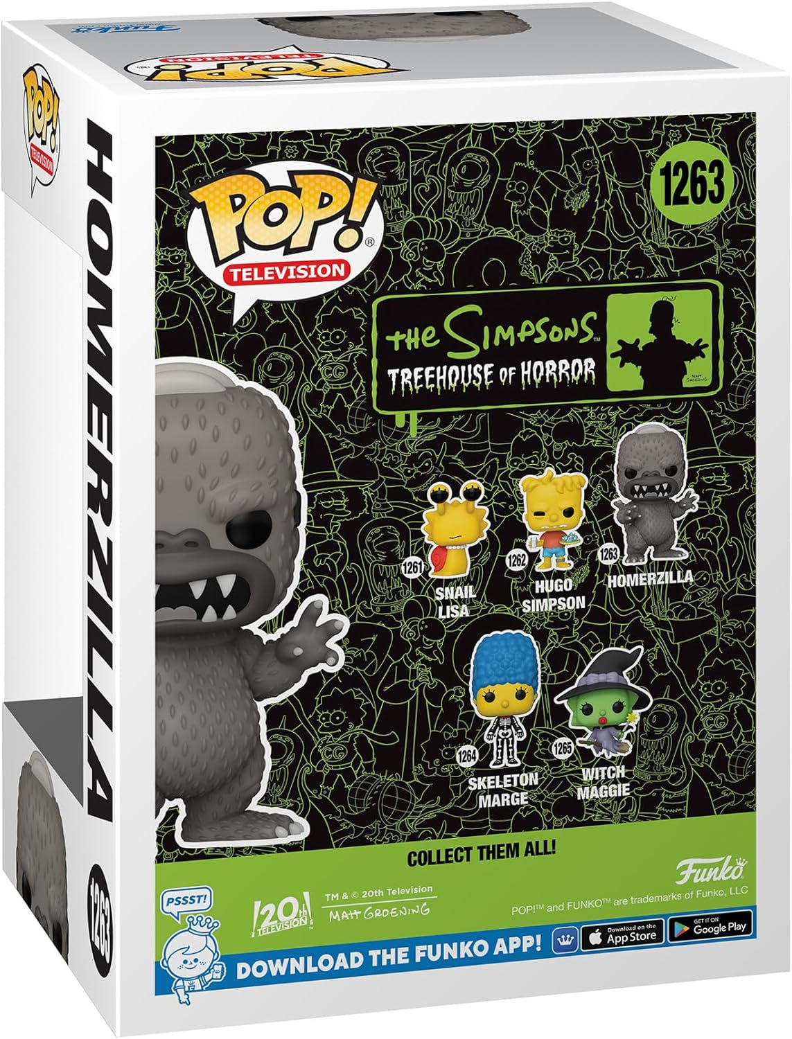 Funko POP! TV: Simpsons S9- Homer Simpsonzilla - the Simpsons - Collectable Vinyl Figure - Gift Idea - Official Merchandise - Toys for Kids & Adults - TV Fans - Model Figure for Collectors