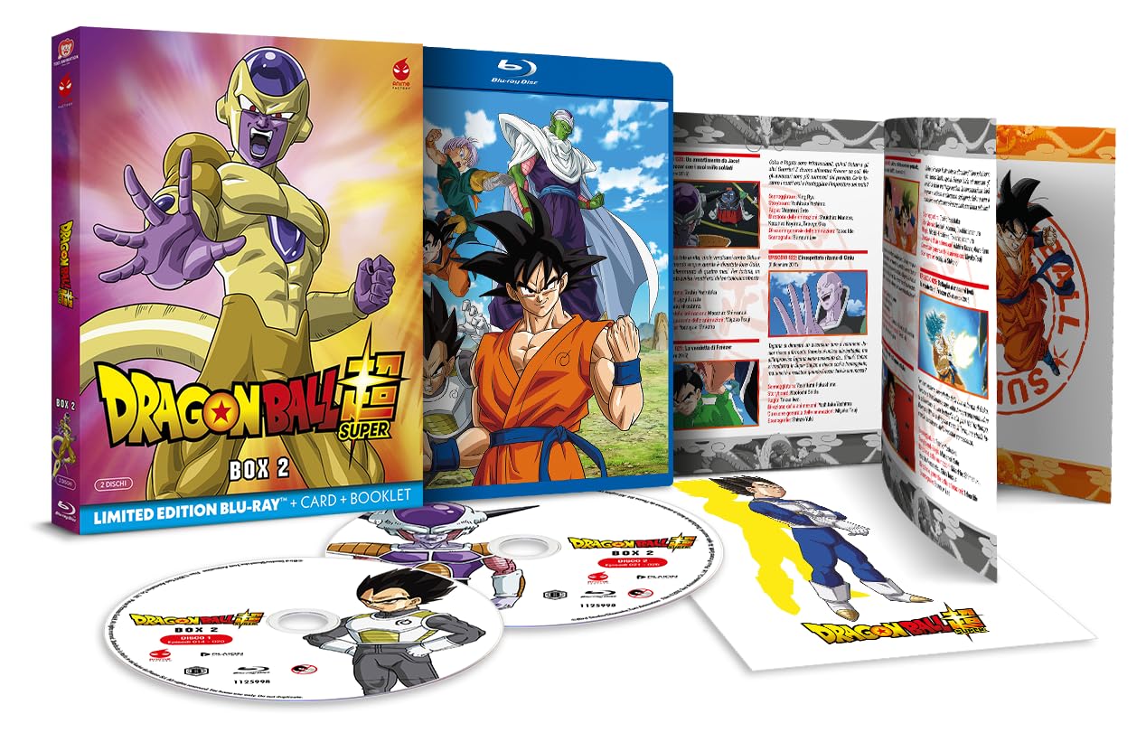 Dragon Ball Super Box 02 (2 Blu-Ray) - (Italian Import)