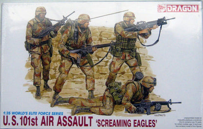 Dragon U.S. 101st Air Assault - Screaming Eagles 1:35 Scale Military Model Kit