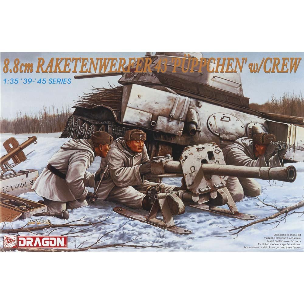 Dragon - 1/35 8.8CM RAKETENWERFER W/Crew (2/23) *