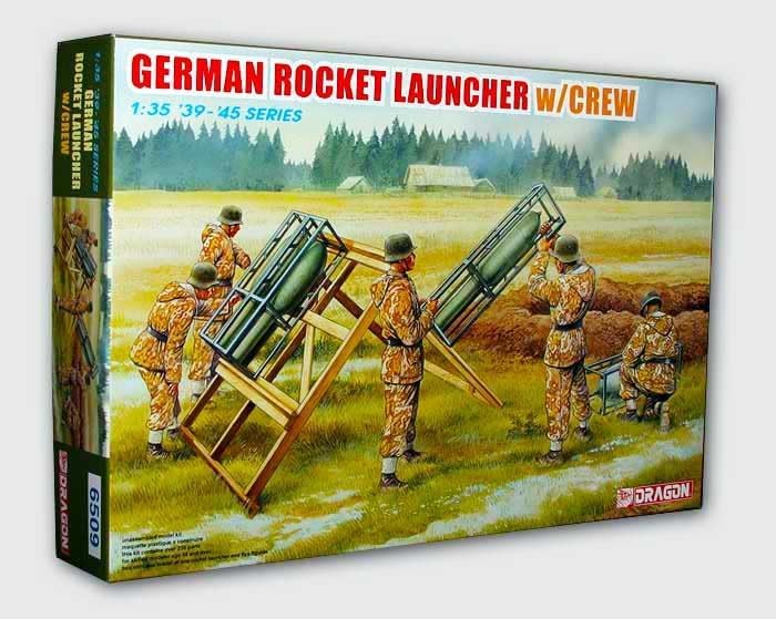 Dragon 1/35 German Rocket Launcher with Crew # 65