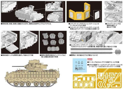Dragon DR7416 1/72 US Army M3A2 ODS Bradley w/ERA Plastic Model