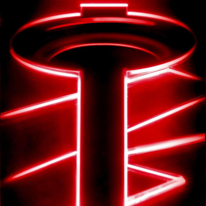 GOgroove BassPULSE Glowing Red LED Computer Speaker Sound System with Dual Drivers - Works with Dell , ASUS , Lenovo , Apple , Alienware and More Desktops , Laptops , Gaming Towers and Steam Consoles