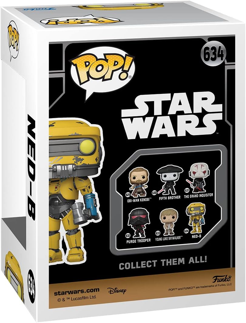 Funko POP! Vinyl: Obi-Wan Kenobi - Ned-B - Star Wars - Collectable Vinyl Figure - Gift Idea - Official Merchandise - Toys for Kids & Adults - TV Fans - Model Figure for Collectors and Display