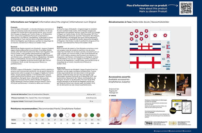 Maquette Bateau : Starter Kit : Golden Hind