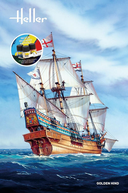 Maquette Bateau : Starter Kit : Golden Hind