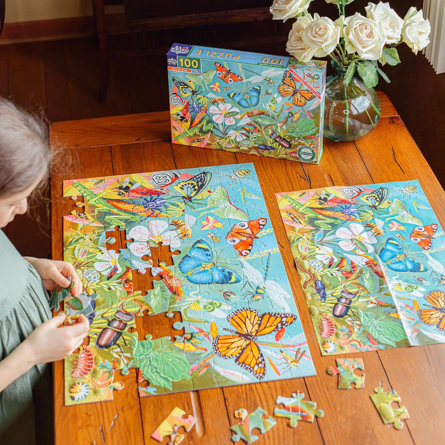 EEBOOP - Puzzle 100 pcs - Love of Bugs - (EPZLVB