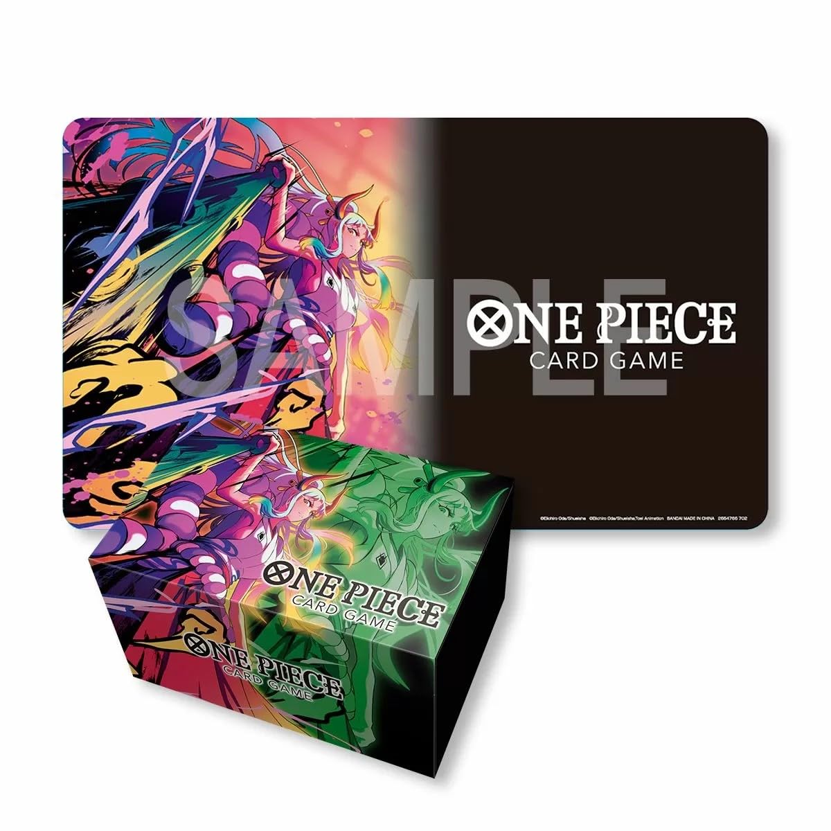 One Piece Card Game - PLAYMAT and Storage Box Set -Yamato