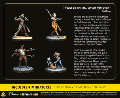 Atomic Mass Games | Star Wars Shatterpoint: Fistful of Credits Cad Bane | Expansión | Estrategia | A Partir de 14 Años | Para 2 Jugadores | 90 Minutos por Partida | Multilenguaje (incluye Español
