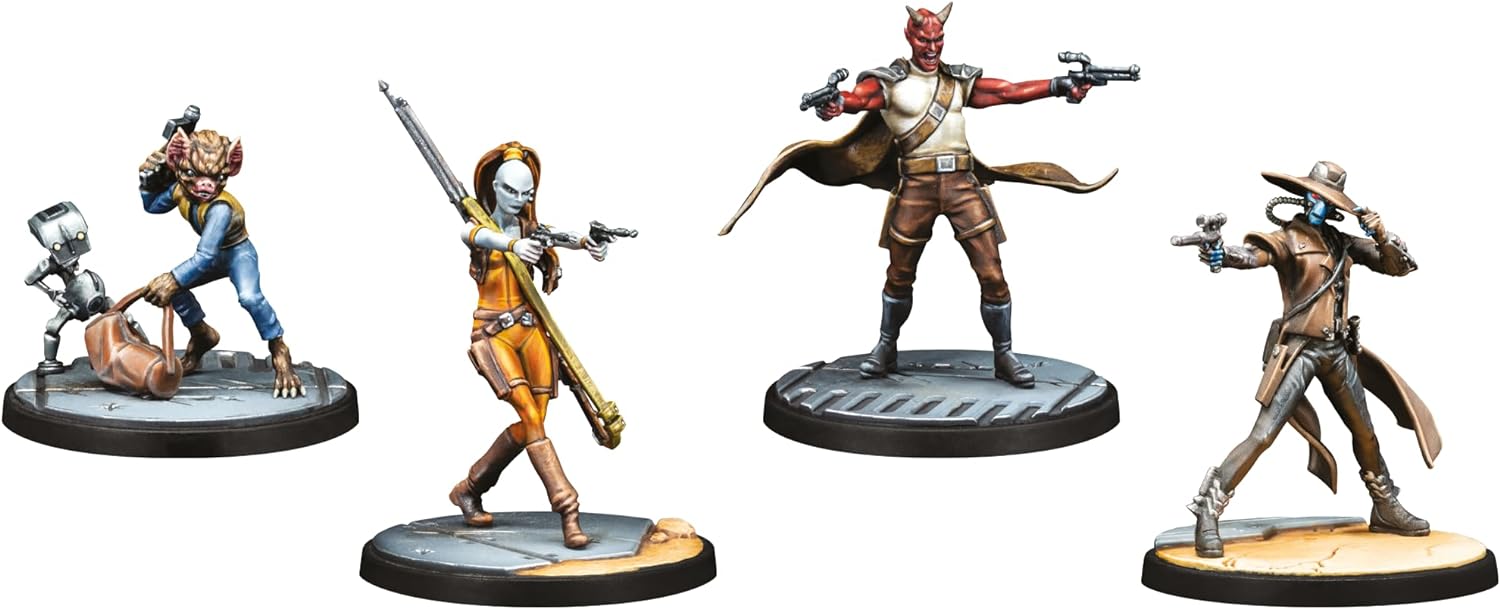 Atomic Mass Games | Star Wars Shatterpoint: Fistful of Credits Cad Bane | Expansión | Estrategia | A Partir de 14 Años | Para 2 Jugadores | 90 Minutos por Partida | Multilenguaje (incluye Español