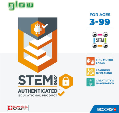 Geomag - Glow Recycled, 329, White