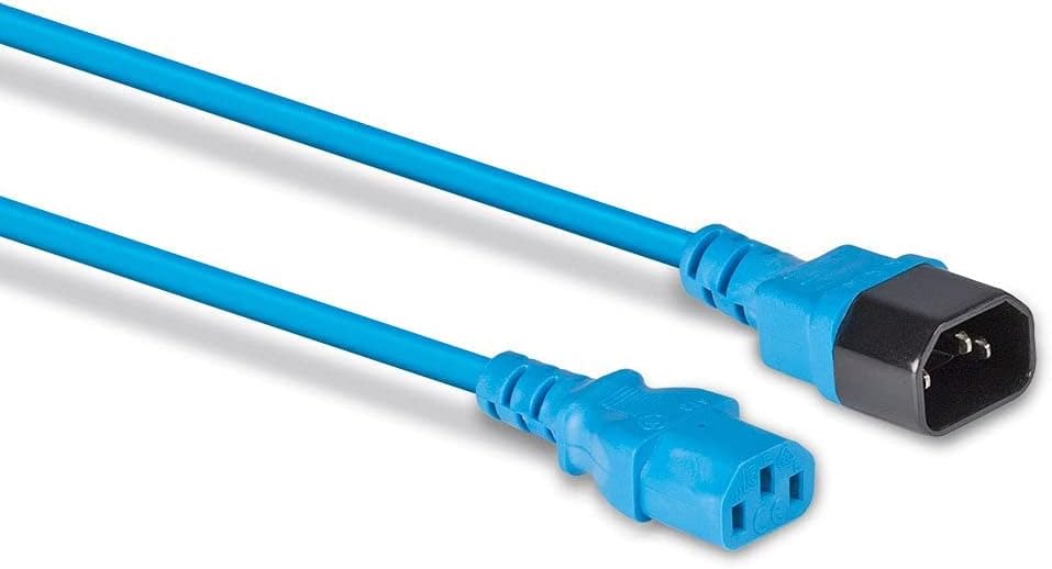LINDY 30470 0.5m IEC C14 to IEC C13 Extension Power Cable