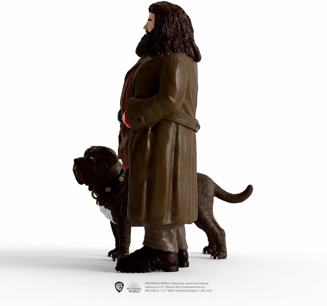 schleich 42638 Hagrid & Fang, ab 6 Jahren, Harry Potter - Spielfigur, 8 x 11,5 x 13 cm, Mehrfarbig/Meereswellen (Ocean Tides