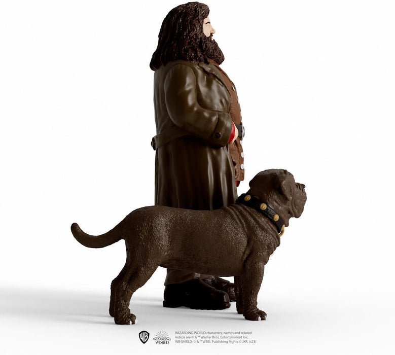 schleich 42638 Hagrid & Fang, ab 6 Jahren, Harry Potter - Spielfigur, 8 x 11,5 x 13 cm, Mehrfarbig/Meereswellen (Ocean Tides