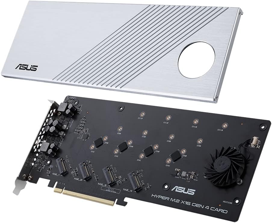 Tarjeta ASUS Hyper M.2 X16 Gen 4 Card (Accesorio Placa