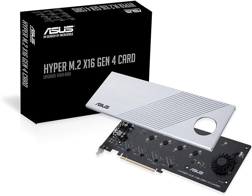 Tarjeta ASUS Hyper M.2 X16 Gen 4 Card (Accesorio Placa