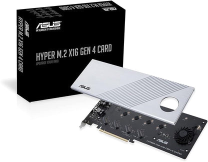 Tarjeta ASUS Hyper M.2 X16 Gen 4 Card (Accesorio Placa