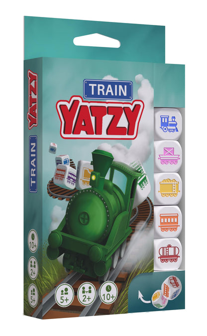 SmartGames - Train Yatzy, Multiplayer Dice Game, Ages 5+