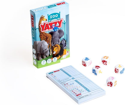 SmartGames - Zoo Yatzy, Multiplayer Dice Game, Ages 5+