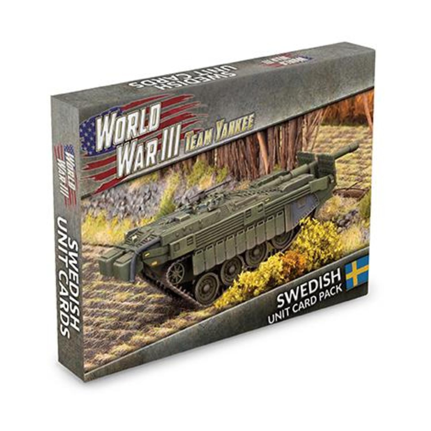 Team Yankee World War III Swedish Unit Card Pack (26 Unit Cards