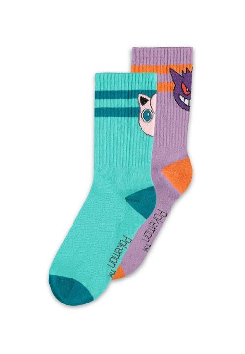 Pokemon: Sport Socks - Multicolor (Calzini Donna Tg. 35/38) (2 Pack)